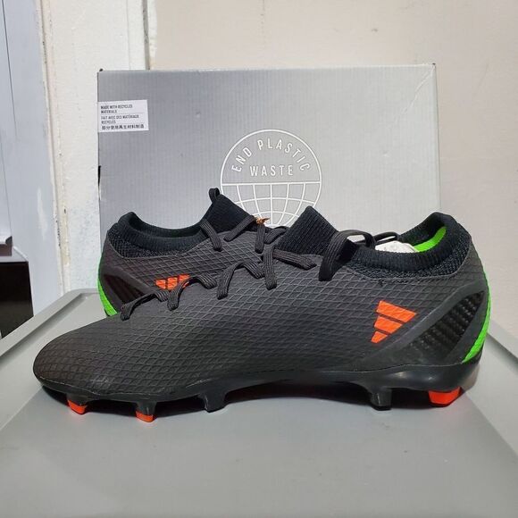 Adidas X Speedportal.3 FG Men's Sz 8.5 'Black Solar Red' GW8453 Soccer Cleats - Picture 5 of 13